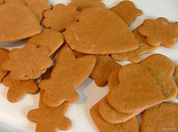 Freshly baked Lebkuchen