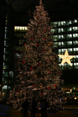  Christmas tree in Berlin, Germany 